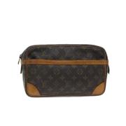 Louis Vuitton Vintage Pre-owned Canvas louis-vuitton-vskor Brown, Dam