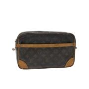 Louis Vuitton Vintage Pre-owned Canvas louis-vuitton-vskor Brown, Dam