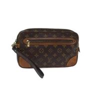 Louis Vuitton Vintage Pre-owned Canvas louis-vuitton-vskor Brown, Dam