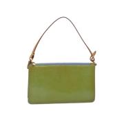 Louis Vuitton Vintage Pre-owned Laeder louis-vuitton-vskor Green, Dam