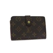 Louis Vuitton Vintage Pre-owned Belagd canvas plnbcker Brown, Dam