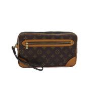 Louis Vuitton Vintage Pre-owned Canvas louis-vuitton-vskor Brown, Dam