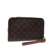 Louis Vuitton Vintage Pre-owned Canvas louis-vuitton-vskor Brown, Dam