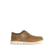 Barbour Cognac Läder Derby Skor Brown, Herr