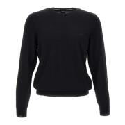 Hugo Boss Svart Sweater Kollektion Black, Herr