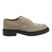 Tod's Platta Skor med Mocka Detaljer Beige, Herr