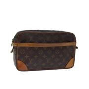 Louis Vuitton Vintage Pre-owned Canvas louis-vuitton-vskor Brown, Dam