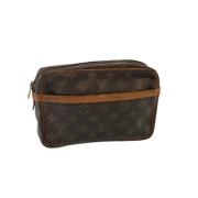 Louis Vuitton Vintage Pre-owned Canvas louis-vuitton-vskor Brown, Dam