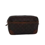 Louis Vuitton Vintage Pre-owned Canvas louis-vuitton-vskor Brown, Dam