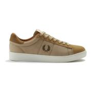 Fred Perry Tennisskor i Mesh Nubuck Brown, Herr