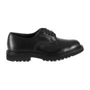 Tricker's Klassiska Läderskor för Män Black, Herr