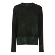 Avant Toi Lyxiga Merino Cashmere Silktröjor Green, Dam