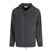 Ermanno Scervino Stilren Stickad Topp Gray, Dam