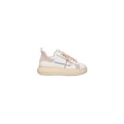 Gio+ Läder Sneakers Beige, Dam