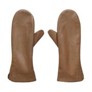 By Malene Birger Gloves Brown, Dam