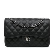 Chanel Vintage Pre-owned Laeder chanel-vskor Black, Dam