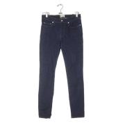 Acne Studios Pre-owned Pre-owned Bomull jeans Blue, Dam