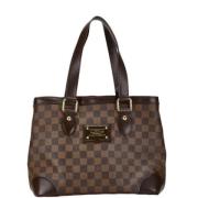 Louis Vuitton Vintage Pre-owned Canvas louis-vuitton-vskor Brown, Dam