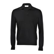 Paolo Fiorillo Capri Athleisure Merinoull Tröja Svart Black, Herr