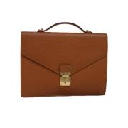 Louis Vuitton Vintage Pre-owned Laeder louis-vuitton-vskor Brown, Dam