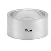 Le Gramme Bandring Tillverkad i Frankrike Gray, Unisex