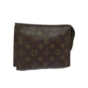 Louis Vuitton Vintage Pre-owned Canvas louis-vuitton-vskor Brown, Dam