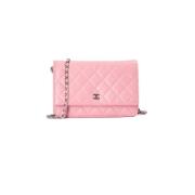 Chanel Vintage Pre-owned Tyg plnbcker Pink, Dam