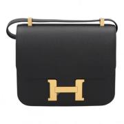 Hermès Vintage Pre-owned Laeder axelremsvskor Black, Dam