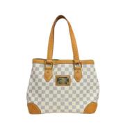 Louis Vuitton Vintage Pre-owned Canvas louis-vuitton-vskor White, Dam