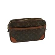 Louis Vuitton Vintage Pre-owned Canvas louis-vuitton-vskor Brown, Dam