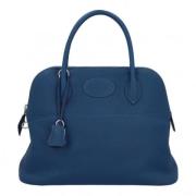 Hermès Vintage Pre-owned Laeder handvskor Blue, Dam