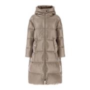 Herno Quiltad Dove Grey Jacka Beige, Dam