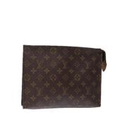 Louis Vuitton Vintage Pre-owned Canvas louis-vuitton-vskor Brown, Dam