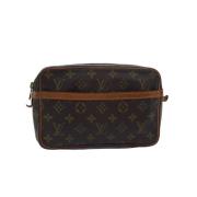 Louis Vuitton Vintage Pre-owned Canvas louis-vuitton-vskor Brown, Dam