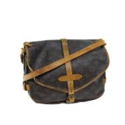 Louis Vuitton Vintage Pre-owned Canvas louis-vuitton-vskor Brown, Dam