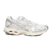 Mizuno Silver Snörskor Mesh Kräm Gray, Dam