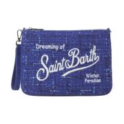 MC2 Saint Barth Parisienne Clutch Väska Blue, Dam