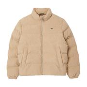 Lacoste Beige Stiliga Kappor Beige, Herr