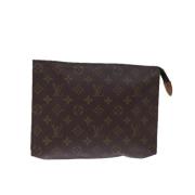 Louis Vuitton Vintage Pre-owned Canvas louis-vuitton-vskor Brown, Dam