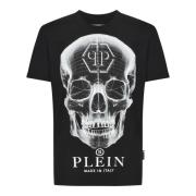 Philipp Plein Svarta T-shirts och Polos Black, Herr