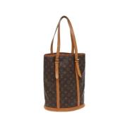 Louis Vuitton Vintage Pre-owned Canvas louis-vuitton-vskor Brown, Dam