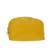 Louis Vuitton Vintage Pre-owned Laeder louis-vuitton-vskor Yellow, Dam