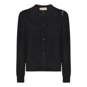 Marni Stiliga Sweaters Kollektion Black, Herr