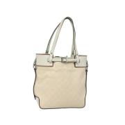 Gucci Vintage Pre-owned Canvas handvskor Beige, Dam