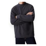 Calvin Klein Boucle Boxy Sweater Blue, Herr