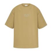 Vetements T-shirt med tryck Green, Herr