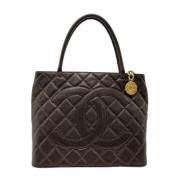 Chanel Vintage Pre-owned Laeder chanel-vskor Brown, Dam