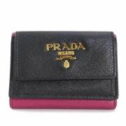 Prada Vintage Pre-owned Laeder plnbcker Black, Dam