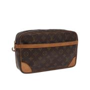 Louis Vuitton Vintage Pre-owned Canvas louis-vuitton-vskor Brown, Dam