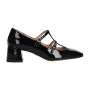 Lola Cruz Svarta Lädersandaler Black, Dam